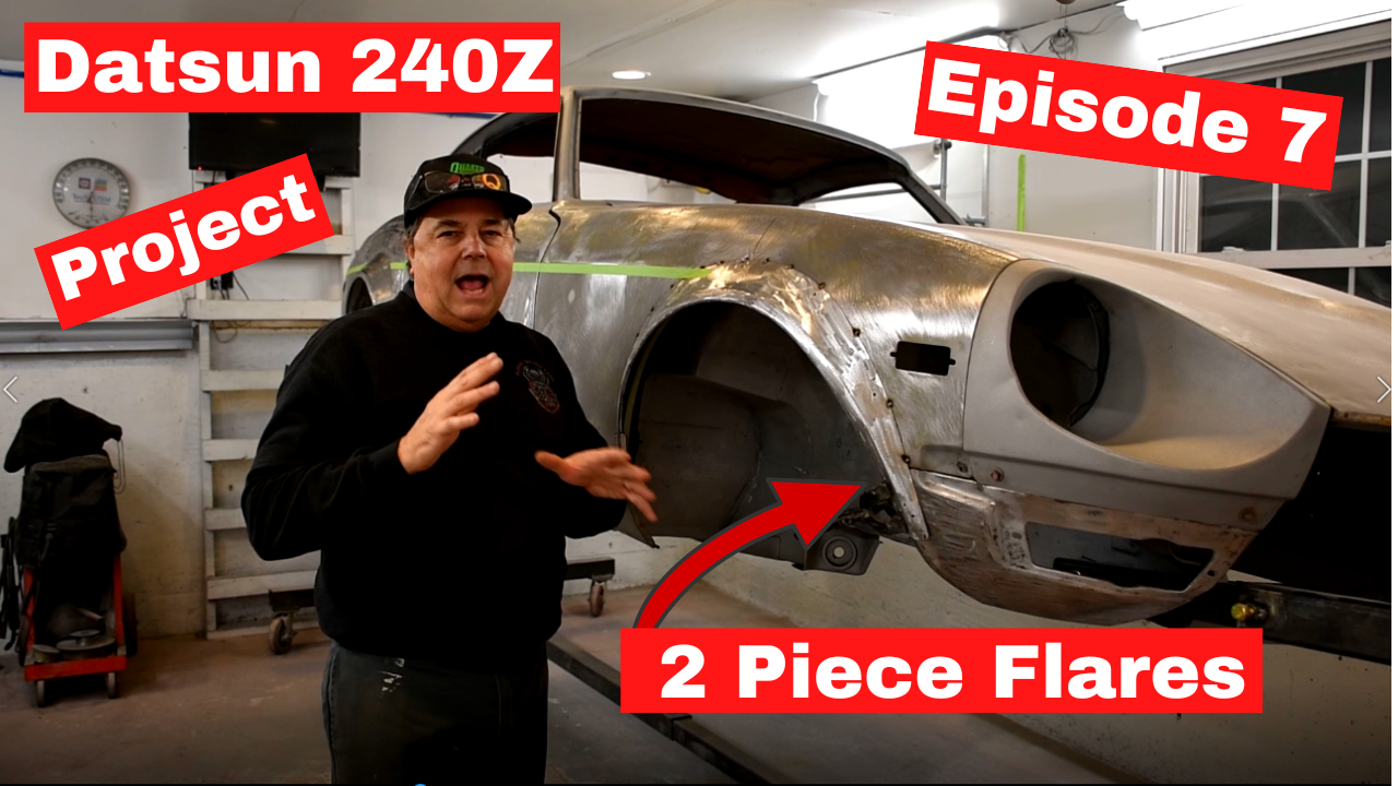 Datsun 240Z Project Episode 7 Two Piece Flares