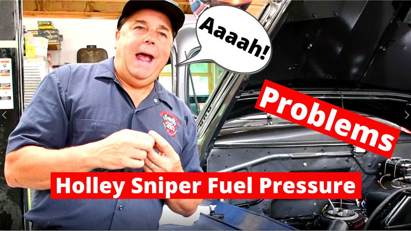 Holley Sniper Fuel Pressure Problems - How To Fix Them - V-Twins To V-8s