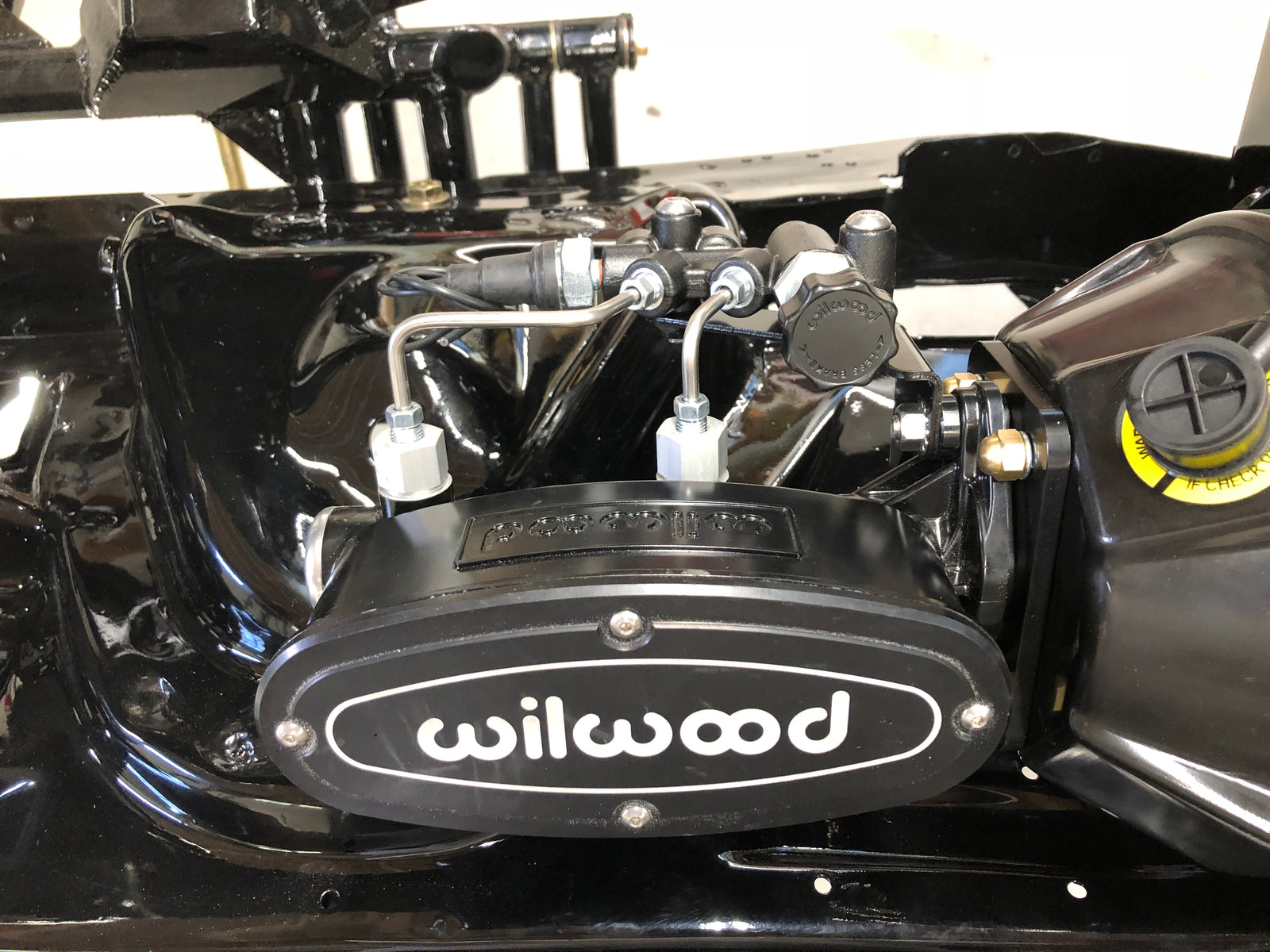 Charger Project Plumbing up the Wilwood Brakes!