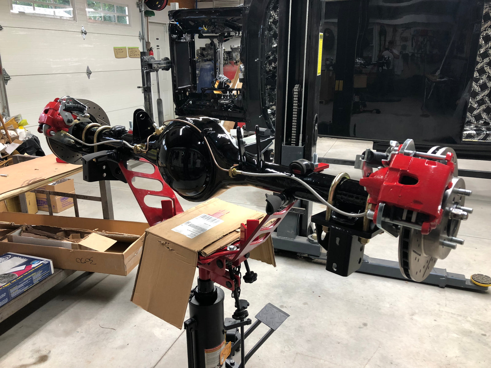 67 Charger Project 8 3/4 Sure Grip for RMS Street Lynx Suspension Build