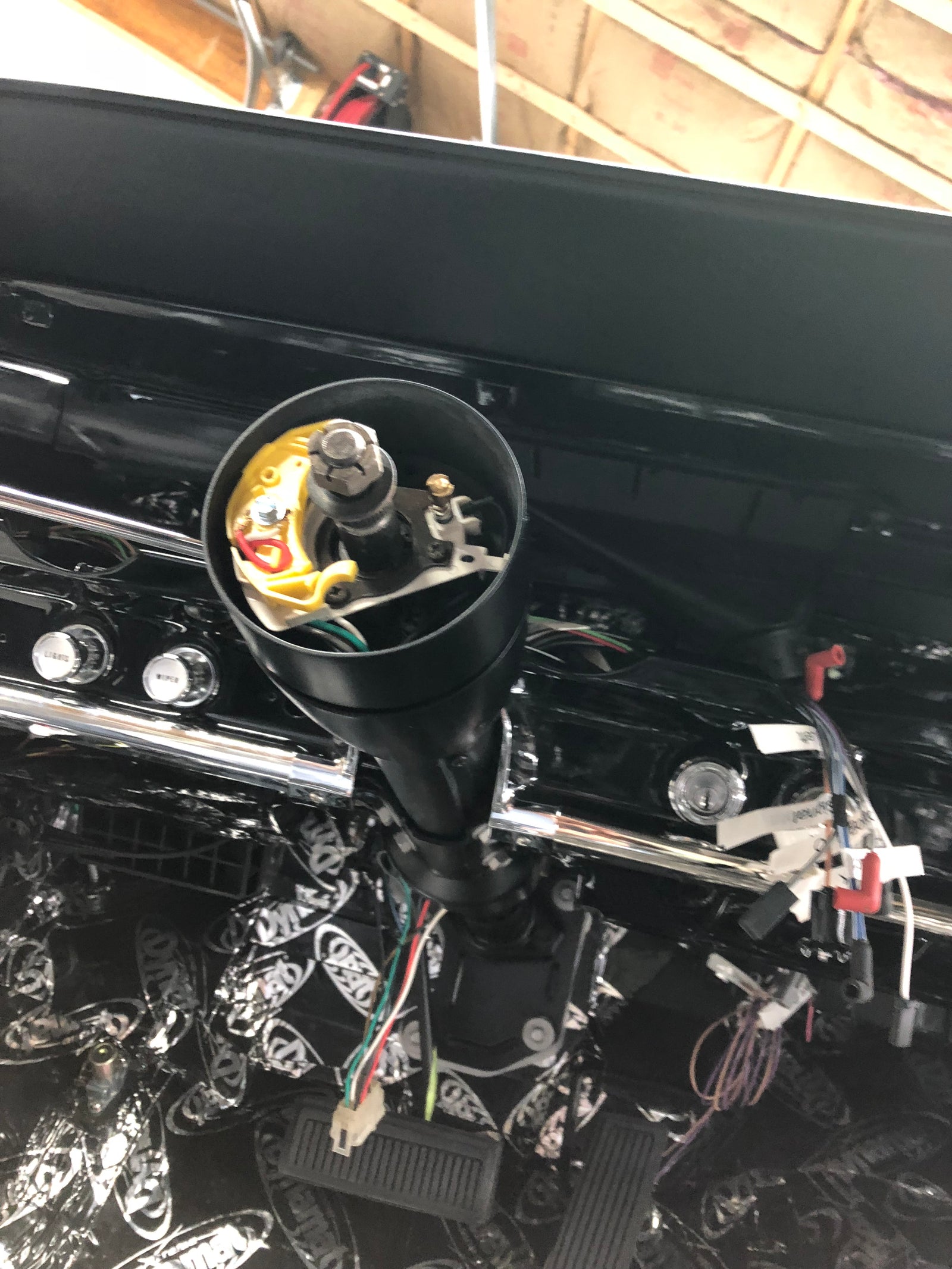 67 Charger Project Steering Column & Steering Joints