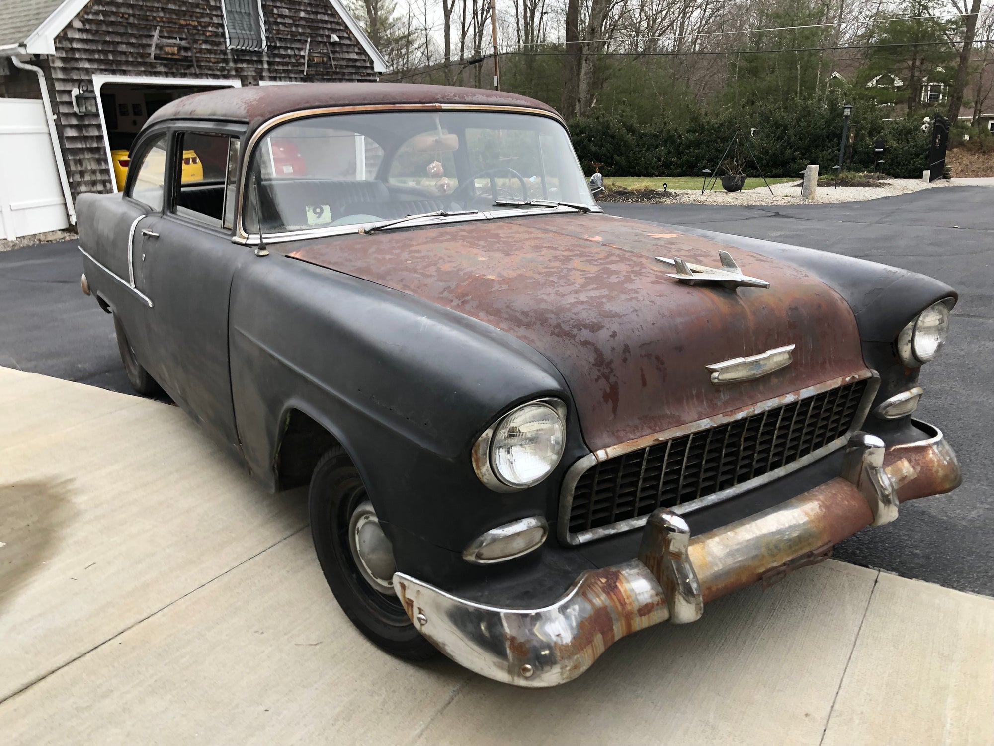 55 Chevy Goin For a Ride by Vtwinstov8s.com Troy Kane