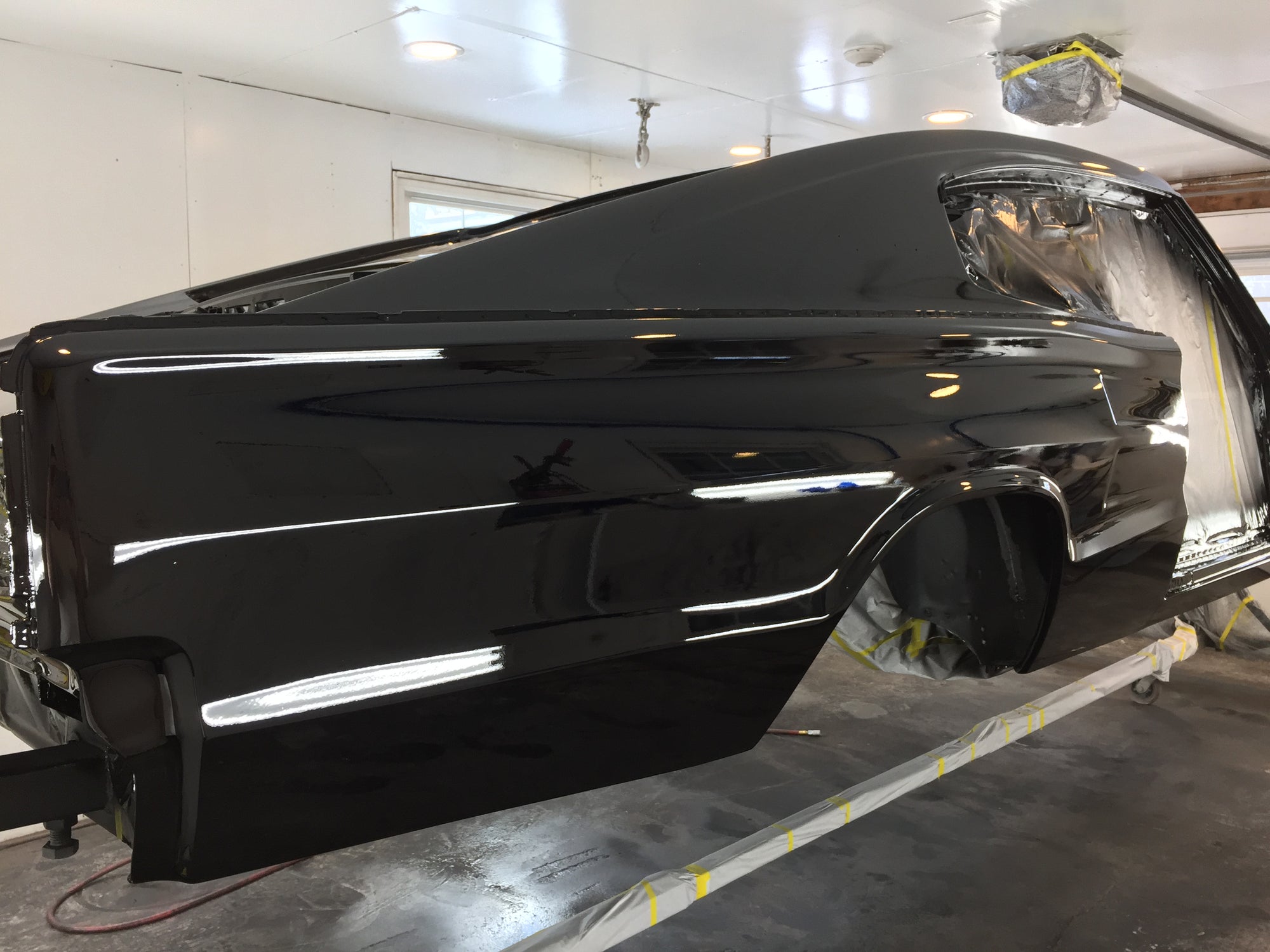 67 Charger is "Back In Black" With House Of Kolor Jet BLack