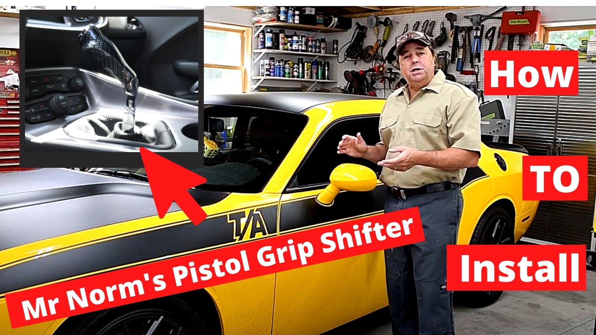 Hurst Mopar Pistol Grip Shifter Install