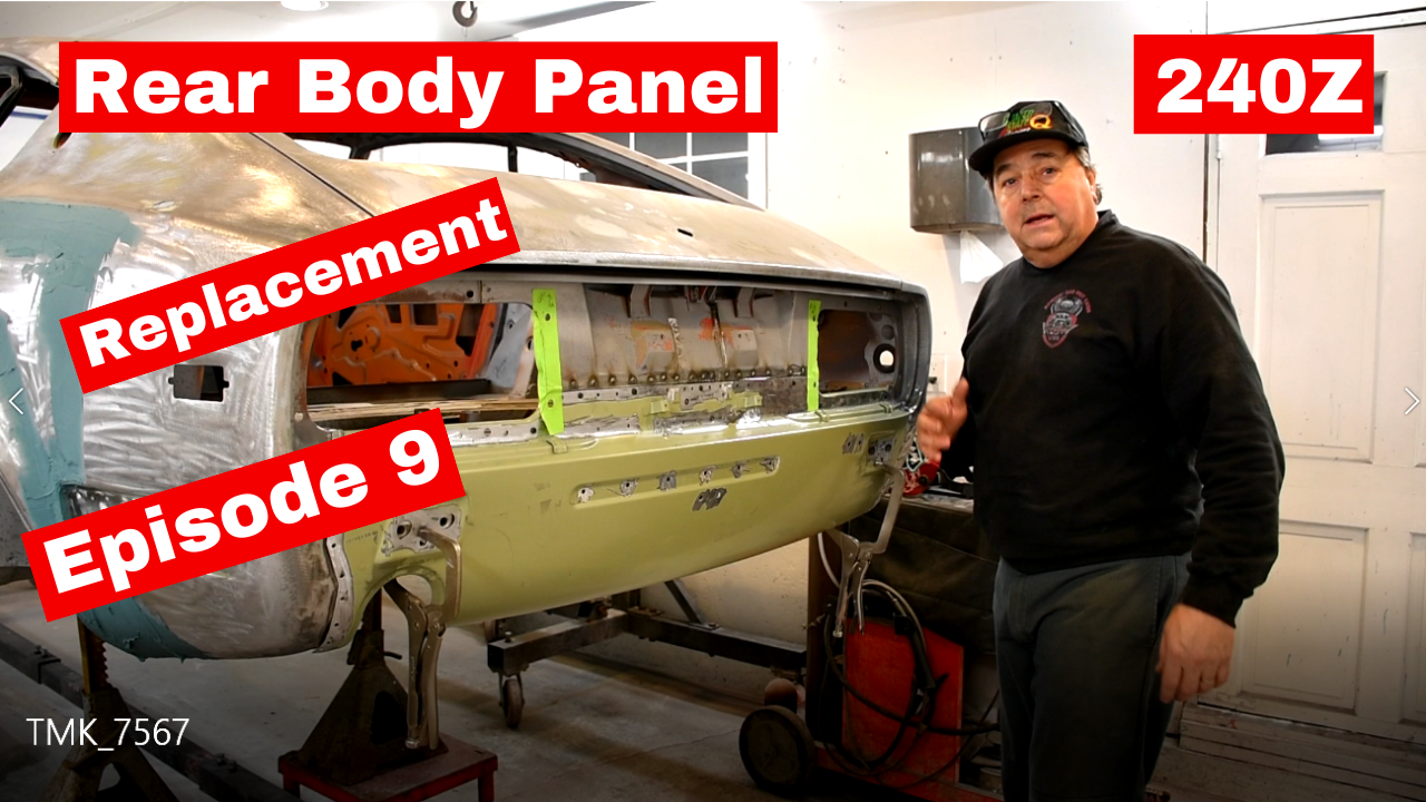 Rear Body Panel Replacement - Episode 9 of The Datsun 240Z Project