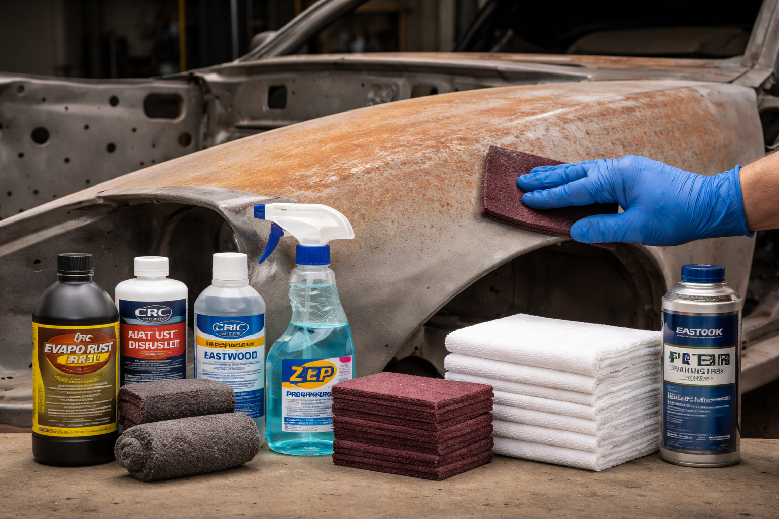 Examples Of Flash Rusting What to Do If Sandblasted Metal Starts to Rust (Flash Rust Fix) - V ...