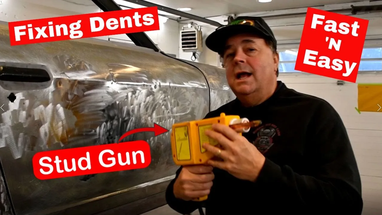 How To Fix Dents With A Stud Gun - The Quick and Easy Way