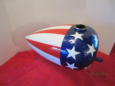 Easy Rider Captain America Harley Davidson Chopper American Flag Gas Tank