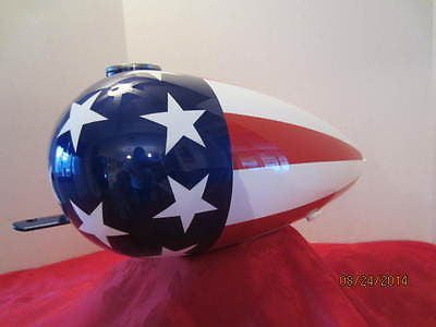 Easy Rider Captain America Harley Davidson Chopper American Flag Gas Tank