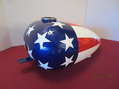 Easy Rider Captain America Harley Davidson Chopper American Flag Gas Tank