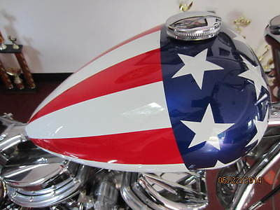 Easy Rider Captain America Harley Davidson Chopper American Flag Gas Tank