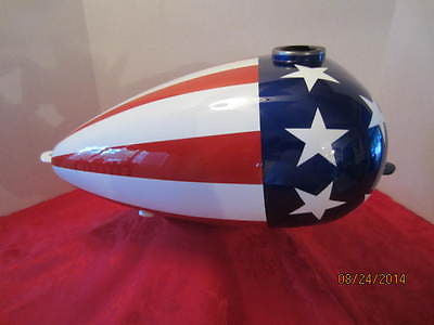 Easy Rider Captain America Harley Davidson Chopper American Flag Gas Tank