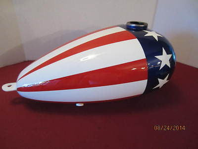 Easy Rider Captain America Harley Davidson Chopper American Flag Gas Tank