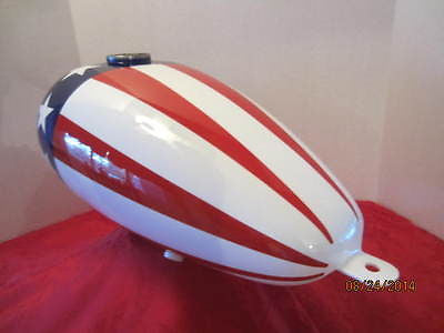Easy Rider Captain America Harley Davidson Chopper American Flag Gas Tank