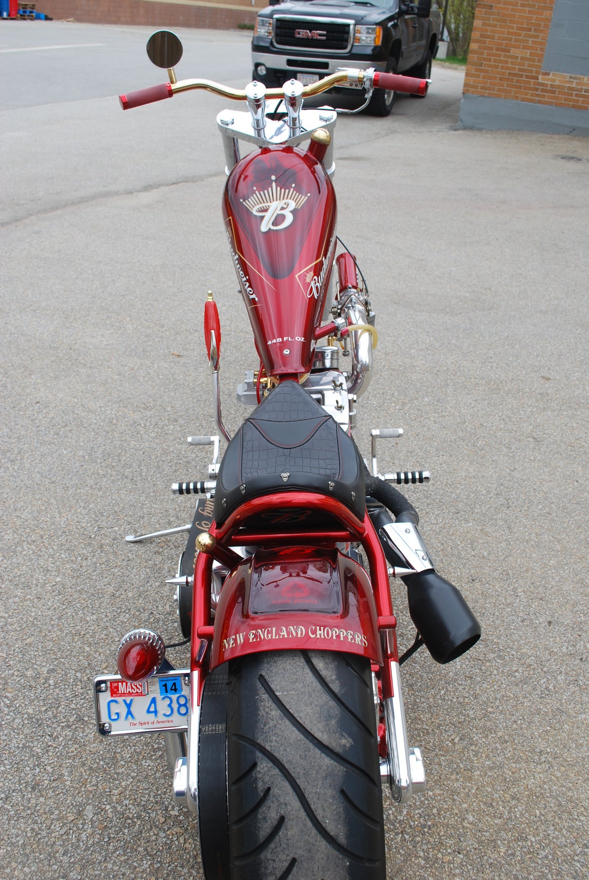World Famous Budweiser Custom Chopper By New England Choppers