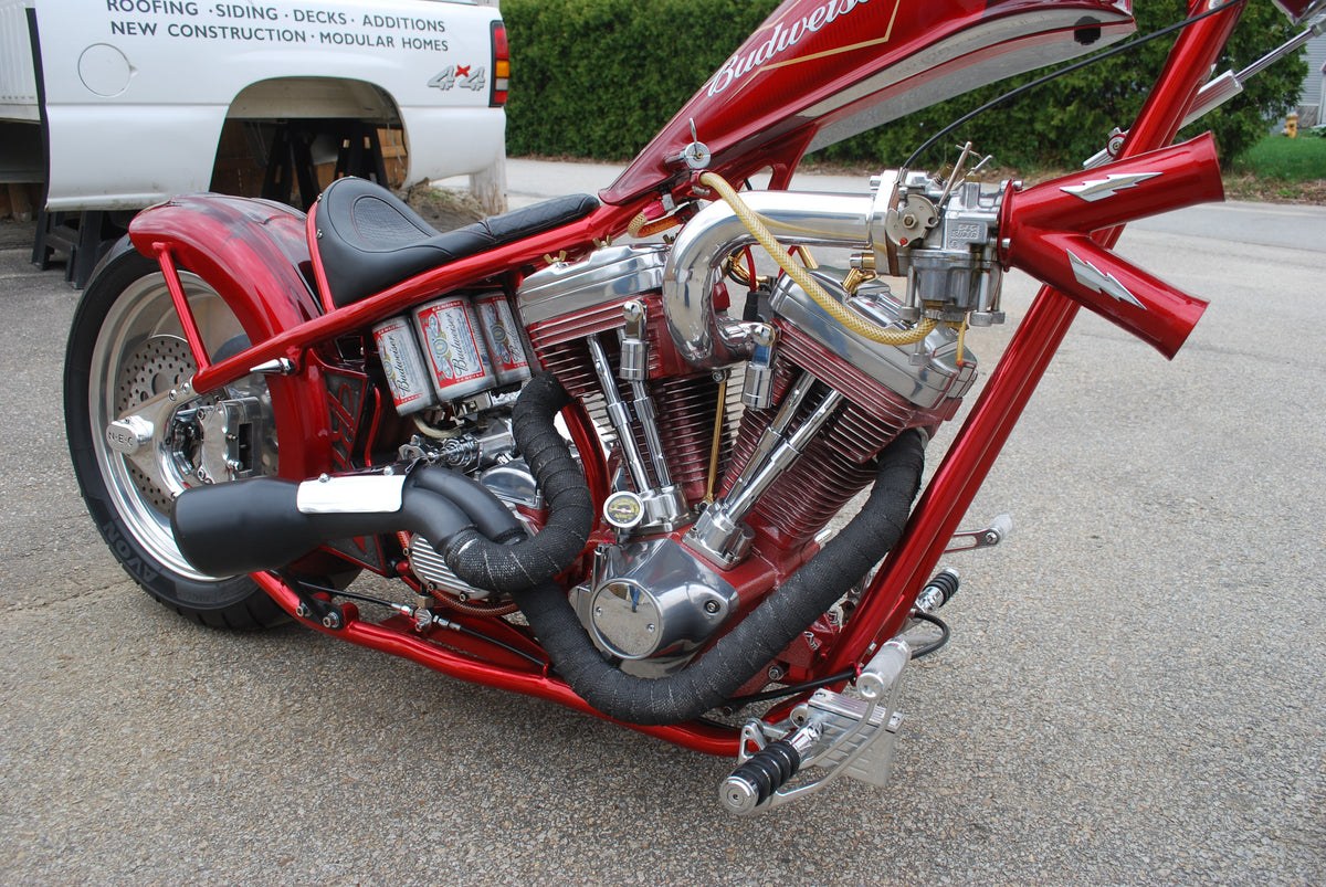 World Famous Budweiser Custom Chopper By New England Choppers