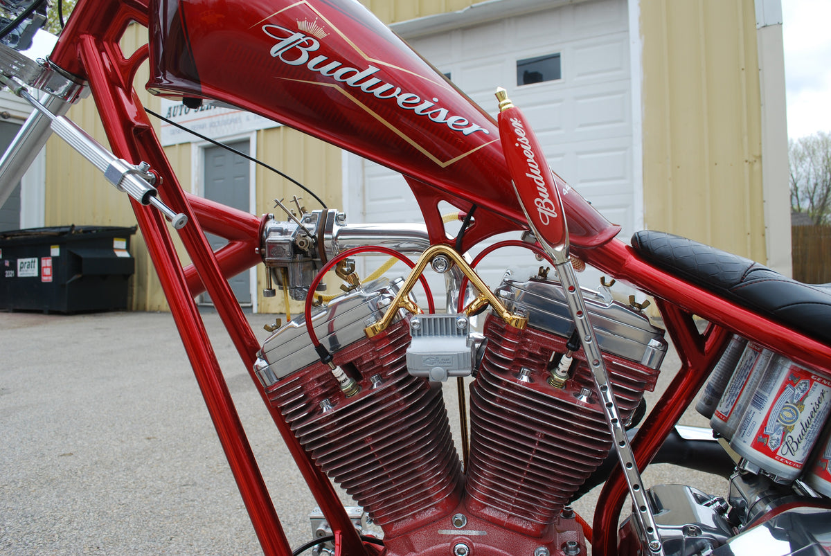 World Famous Budweiser Custom Chopper By New England Choppers