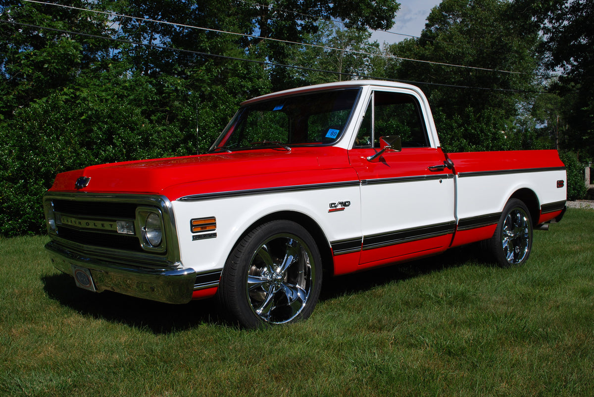 1969 Chevy C10 Short Bed Fleetside Rotisserie Restored