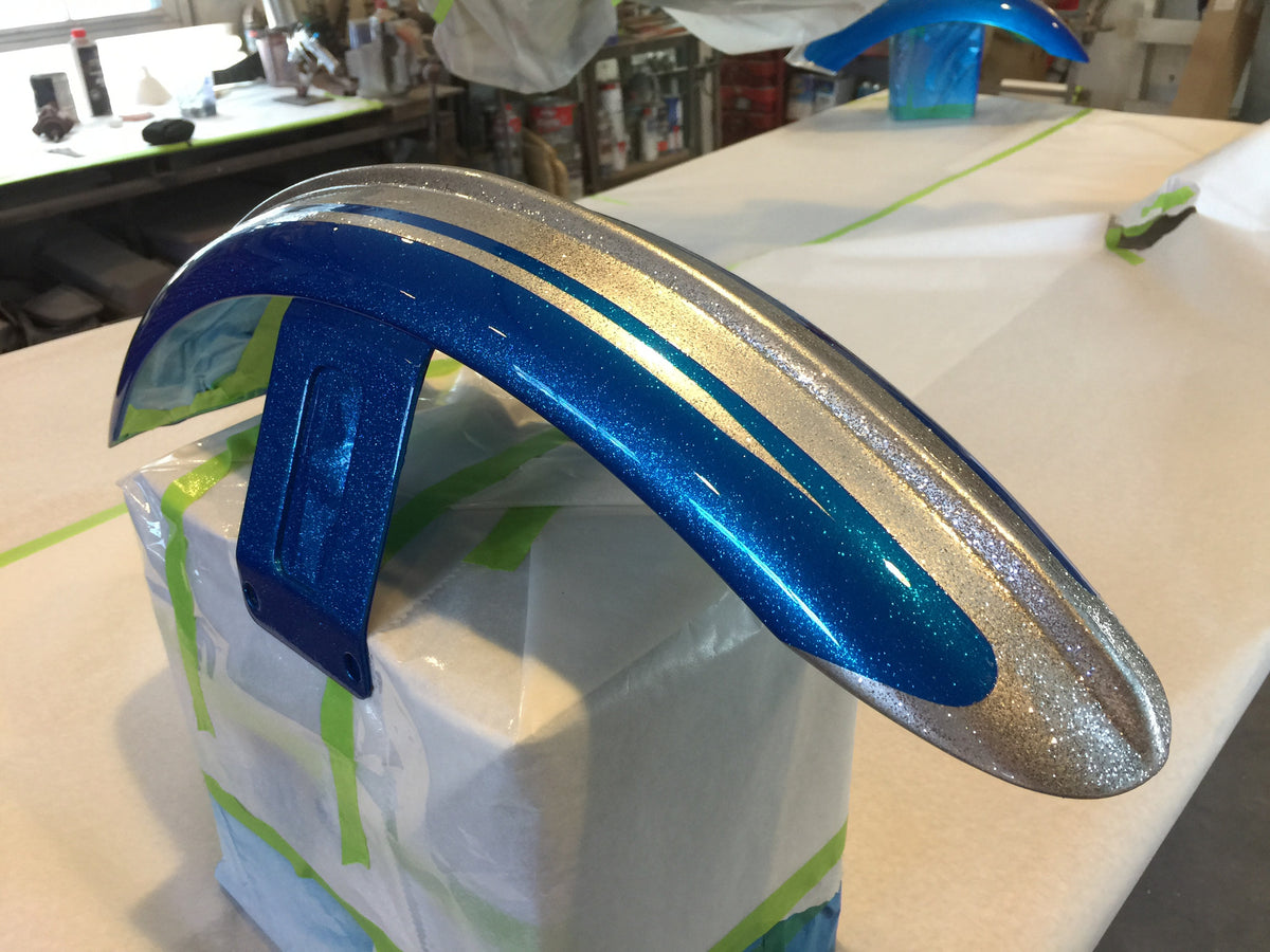 Hand Fabricated Custom Sportster Chopper Tank &amp; Fender Set