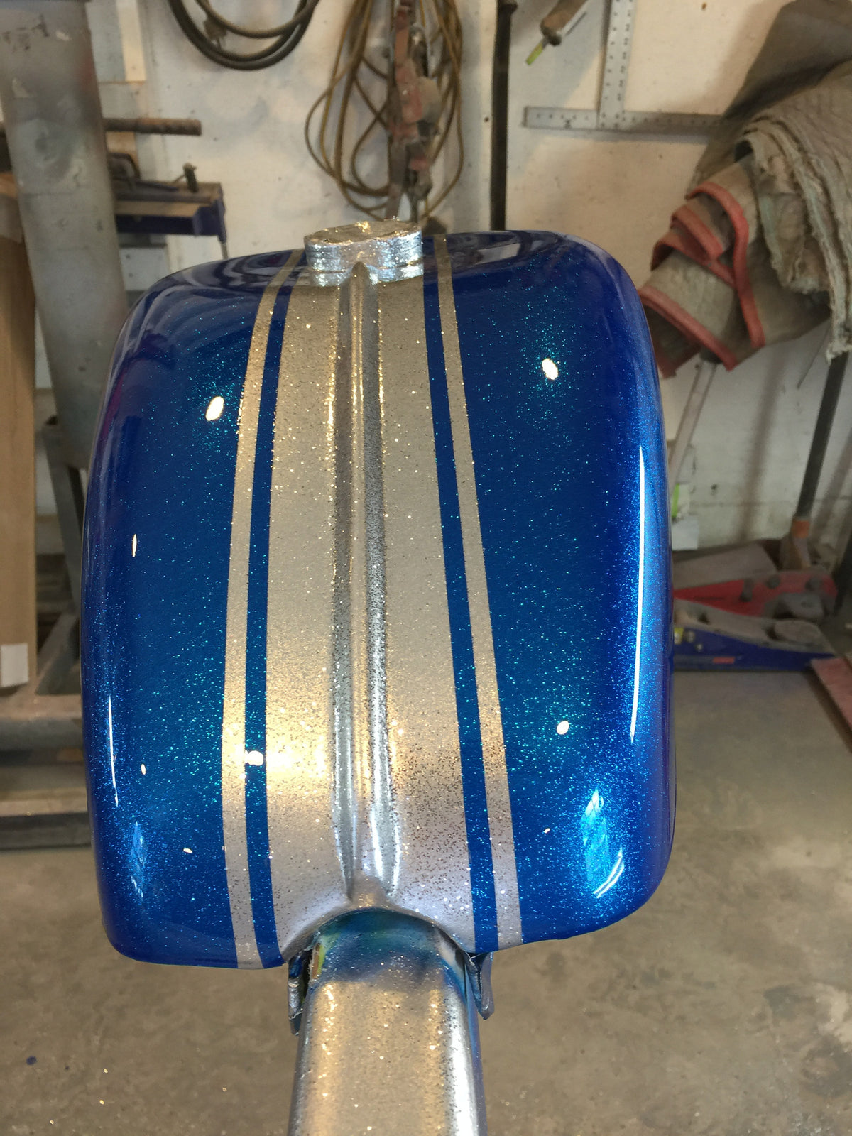 Hand Fabricated Custom Sportster Chopper Tank &amp; Fender Set