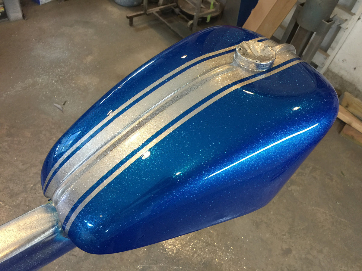 Hand Fabricated Custom Sportster Chopper Tank &amp; Fender Set