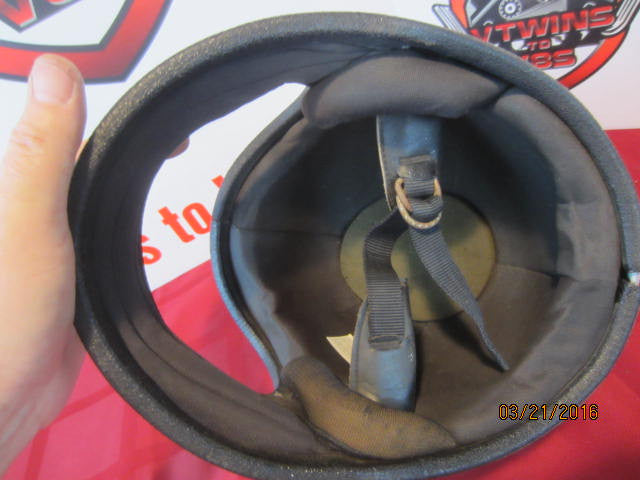 Vintage Full Face Norcon Helmet Painted as Steve Mcqueen Lemans Tribute