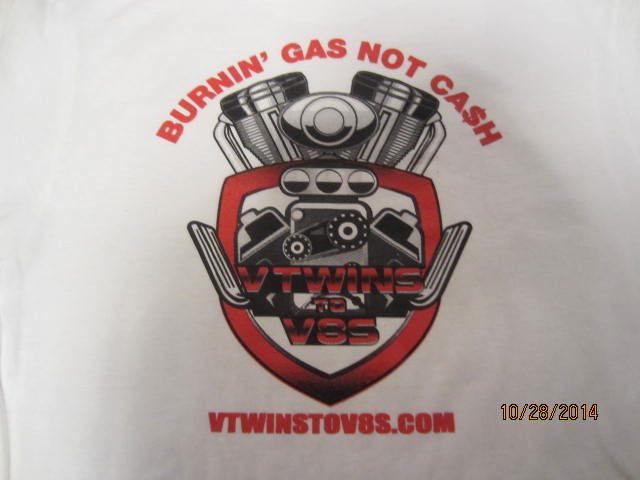 Vtwins to V8s T-Shirt