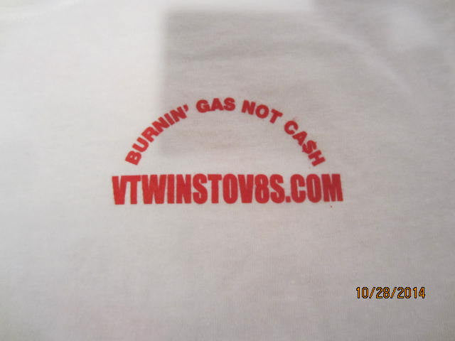 Vtwins to V8s T-Shirt