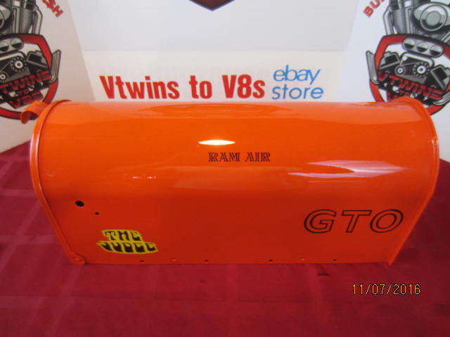 Custom Painted &amp; Air Brushed GTO &quot;The Judge&quot; Mailbox Carousel Red &quot;Ram Air&quot;