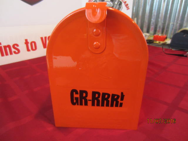 Custom Painted &amp; Air Brushed GTO &quot;The Judge&quot; Mailbox Carousel Red &quot;Ram Air&quot;