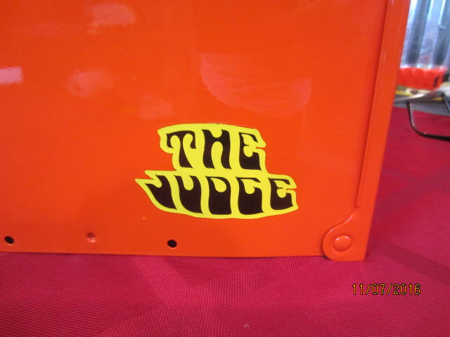 Custom Painted &amp; Air Brushed GTO &quot;The Judge&quot; Mailbox Carousel Red &quot;Ram Air&quot;