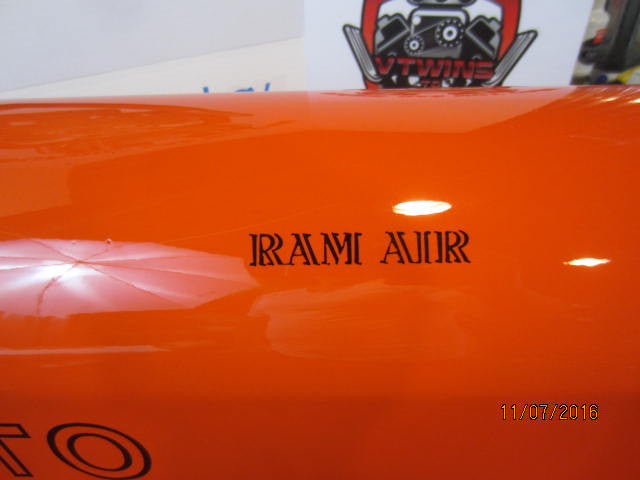 Custom Painted &amp; Air Brushed GTO &quot;The Judge&quot; Mailbox Carousel Red &quot;Ram Air&quot;