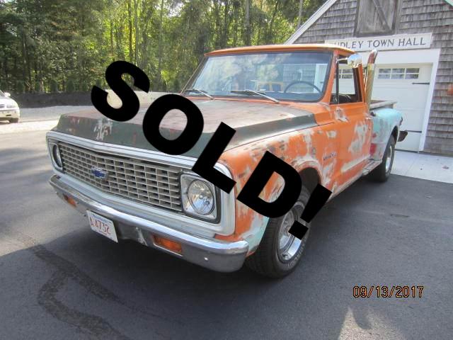 1972 Chevy C10 Pick Up Stepside Barn Find One Owner