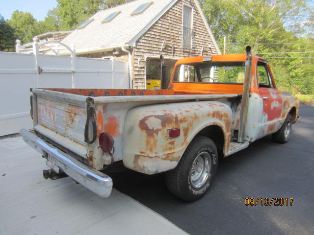 1972 Chevy C10 Pick Up Stepside Barn Find One Owner