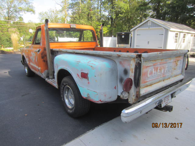 1972 Chevy C10 Pick Up Stepside Barn Find One Owner