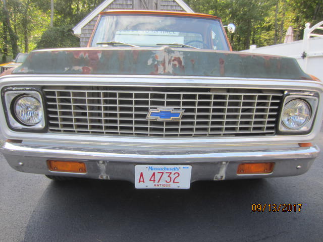 1972 Chevy C10 Pick Up Stepside Barn Find One Owner