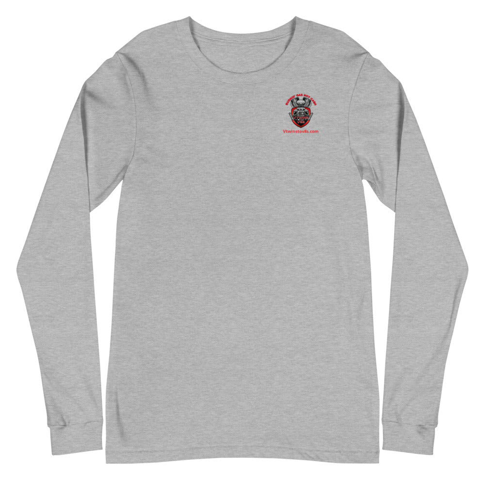 Unisex Long Sleeve Tee - V-Twins to V-8s